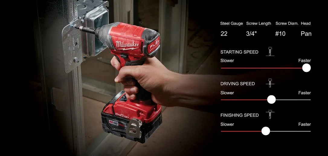 Milwaukee one sale key torque setting